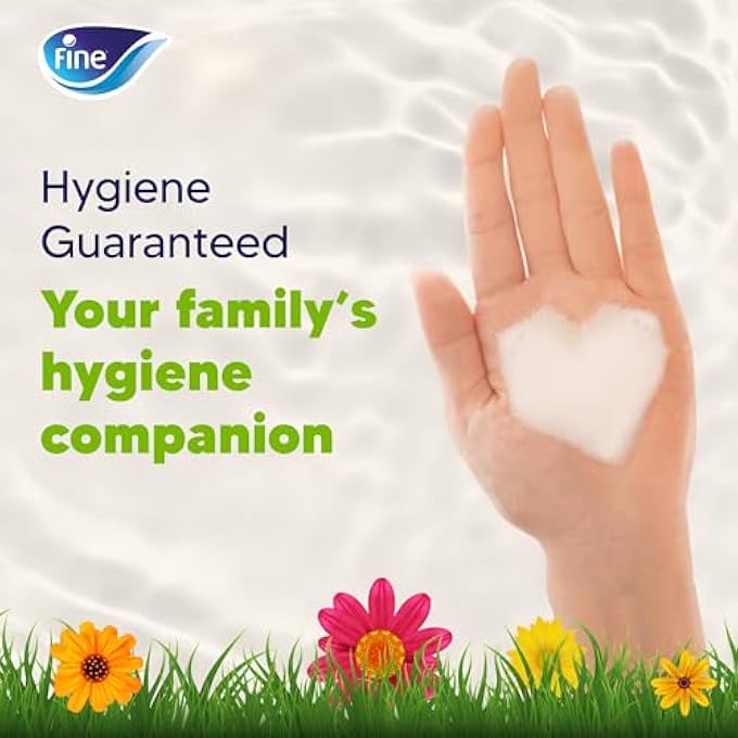 Fine LIQUID HAND WASH, 450ML BOTTLE MORNING BREEZE SCENT - Image 4
